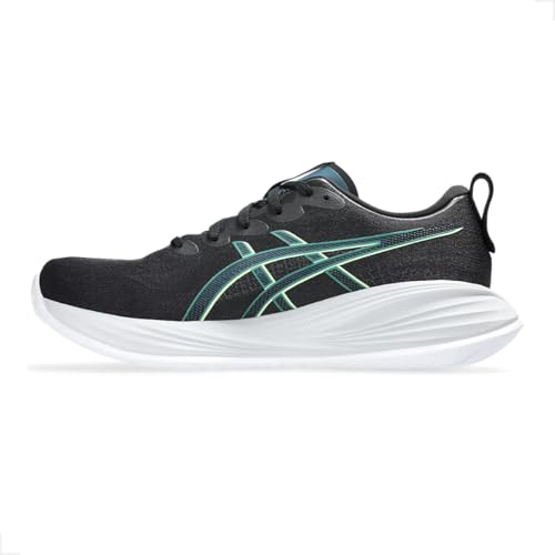 ASICS Men's Gel-Cumulus 27 Sneaker, Black Lucid Yellow, 10.5 US