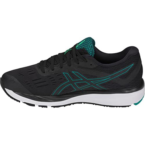 ASICS Men's Gel-Cumulus 20 Running Shoes, 10.5, Black/Beryl Green