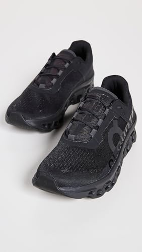 On Men's Cloudmonster Sneakers, All Black, 11.5 Medium US
