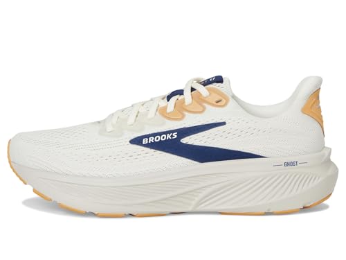 Brooks Men's Ghost 17 Coconut/Moonbeam/Blue 7.5 Medium