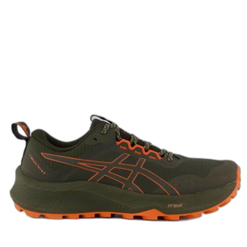 ASICS Men's Trabuco Terra 3 Sneaker, Brown Stone Spicy Red, 6.5