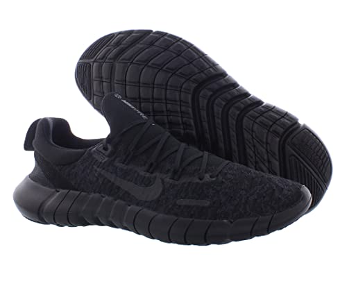 Nike Men's Road Running Shoes Free Run 5.0, Black/Black-Off Noir, CZ1884-004, 41 EU (8 US)