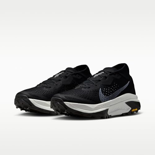 Nike ACG Zegama Men's Trail Running Shoes (Black/Safety Orange/Anthracite/Summit White) Size 8 - alternate view 5