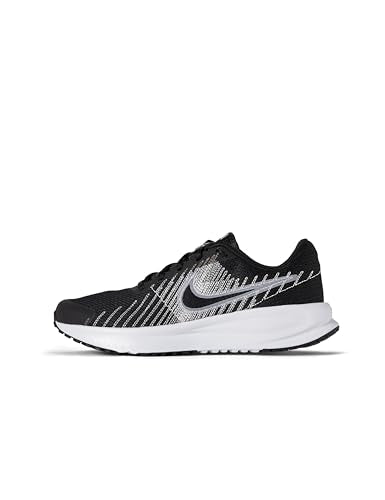 Nike Women's Run Defy Road Running Shoes, Black/White-Wolf Grey, 8