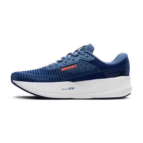 Brooks Men’s Revel Max Neutral Running & Walking Shoe - Beacon Blue/Moonlight/Orange - 11 Medium