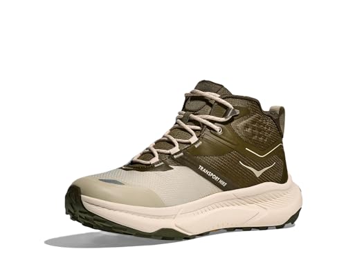Hoka Men's Transport Hike GTX Spruce Green/Oyster Mushroom 10.5 Medium - alternate view 4
