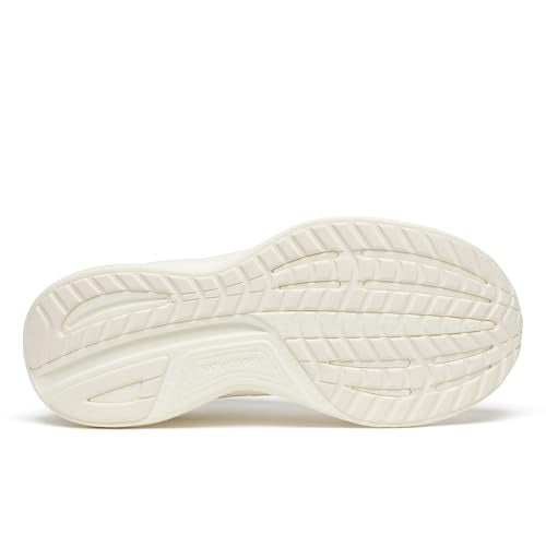 Saucony Women's Ride 18 Sneaker, Vanilla, 7.5