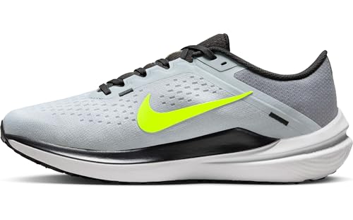NIKE Men's Air Winflo 10 Low, Wolf Grey Volt Smoke Grey Black, 10.5 US