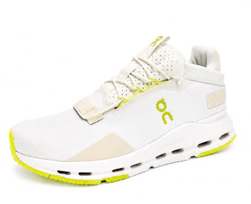 On Men's Cloudnova 2 White/Limelight 10 Medium
