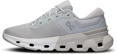 On Running Cloudflyer 5 Men's Impact-Absorbing Road Running Trainers (Gray White, US 11.5)