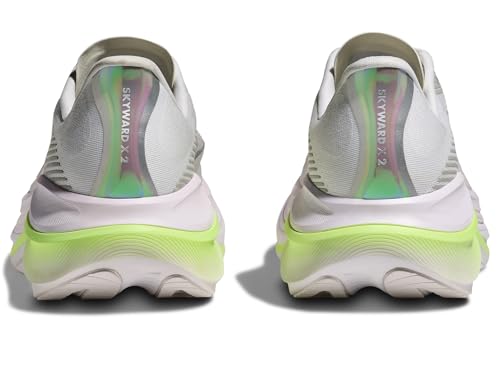 Hoka Men's Skyward X 2 Sneaker, White/Neon Yuzu, 10.5 - alternate view 7