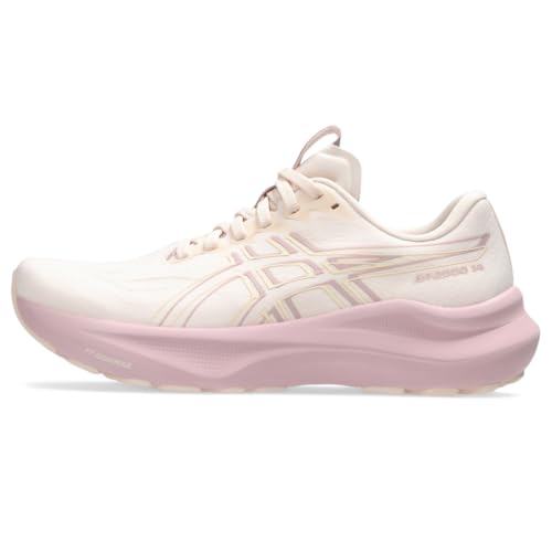 ASICS Women's GT-2000 14 Running Shoes, 7, Pearl Pink/MORGANITE