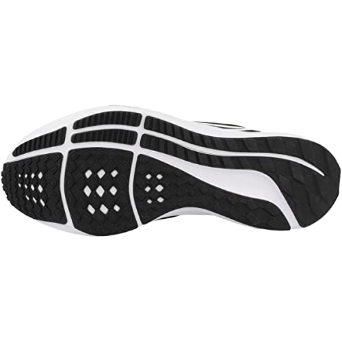 Nike Men's Air Zoom Pegasus Sneaker, Black/White, 9.5 US