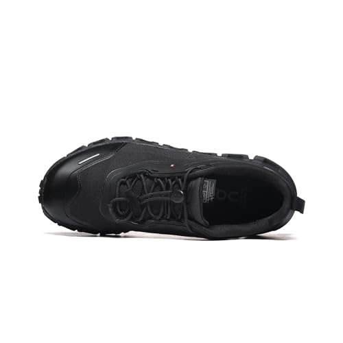 On Men's Cloud 6 Geo Wp Trainers, Black, 10 US