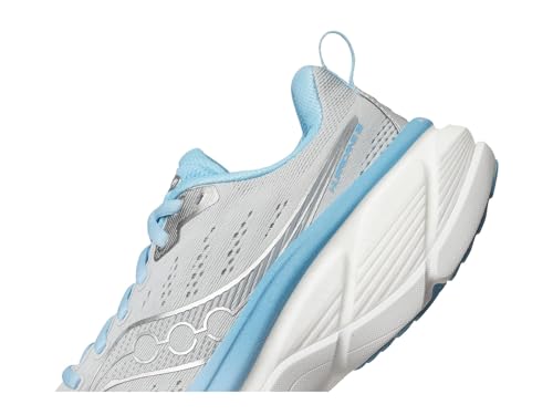 Saucony Women's Hurricane 25 Sneaker, Cloud/Breeze, 9.5