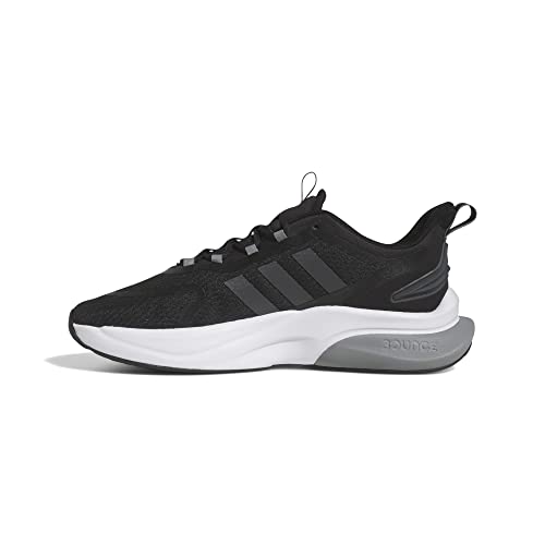 Adidas Men's Alphabounce +Shoes - Low (Non Football), Core Black Carbon Grey Three, 11.5 US