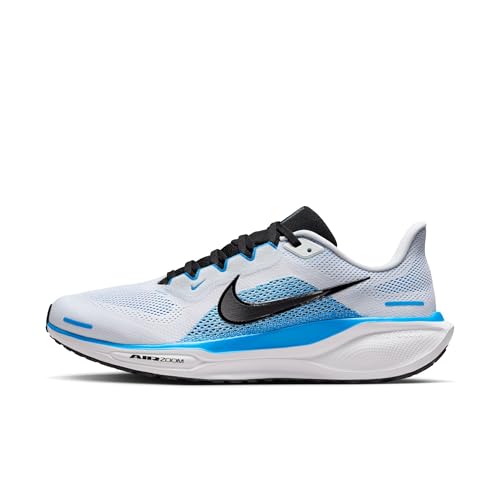 Nike Mens Pegasus 41 White/Black/Blue Hero 13 Medium
