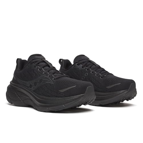 Saucony Men's Hurricane 25 Trainers, 201 Triple Black, 9