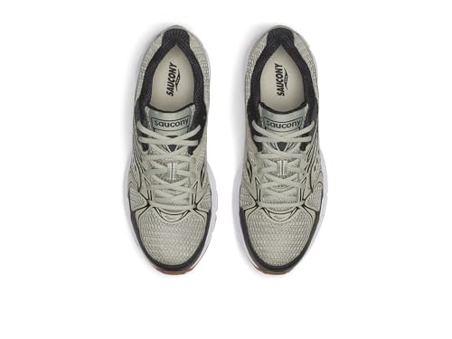 Saucony Unisex Ride Millennium Sneaker, Olive/Black, 12