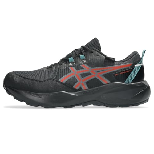 ASICS Men's Gel-Venture 11 Waterproof Running Shoes, 11.5, Black/Spice Latte