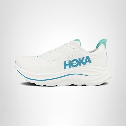 Hoka Men's Clifton 10 White/Skyward Blue 11.5 Medium - alternate view 7
