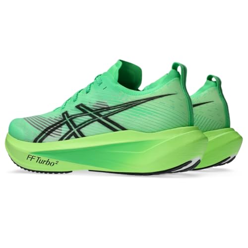 ASICS Unisex MEGABLAST Running Shoes, 8.5M / 10W, Vital Green/Black