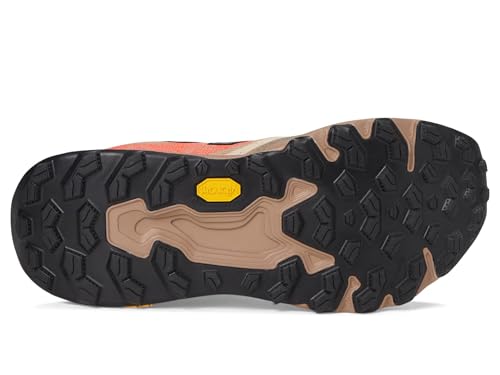 Men's New Balance Fresh Foam X Hierro v9 Trail Shoes in Desert Clay/Earth Shadow/Urgent Red alternate view 2