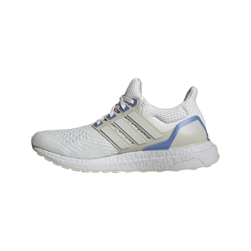 Adidas Women's Ultraboost 1.0, Crystal White/Crystal White/Powder Yellow, 7