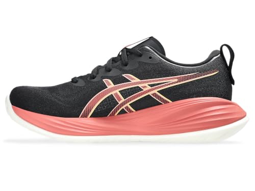 ASICS Women's Gel-Cumulus 27 Trainers, Black Orange Glow, 10 US