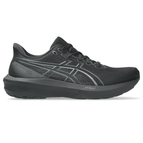 ASICS Women's GT-1000 15 Running Shoes, 8.5, Black/Black