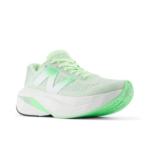 New Balance Women's FuelCell SuperComp Trainer V3 Running Shoe, Melon Water/Clay Ash/White, 9 M