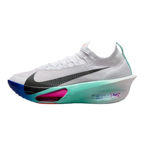 Nike Alphafly 3 Men's Road Racing Shoes (White/Hyper Turquoise/Concord/Black) Size 13