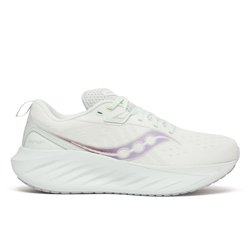Saucony Women's Triumph 22 Sneaker, White/Foam, 11