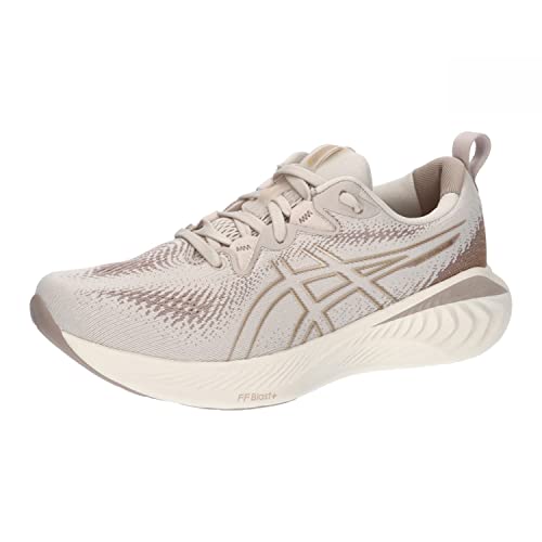ASICS Women's Gel-Cumulus 25 Sneaker, Black White, 12 US