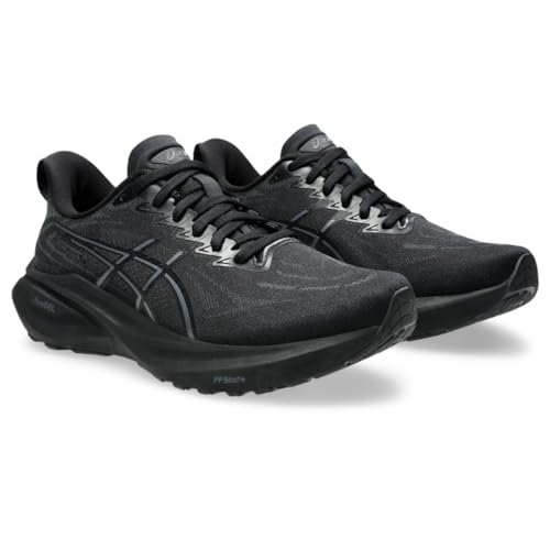 ASICS Women's GT-2000 13 D Running Shoes, 8, Black/Black