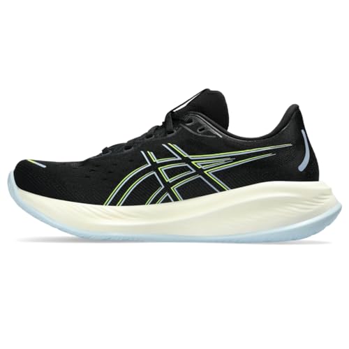 ASICS Men's Gel-Cumulus 26 Running Shoes, 10, Black/Safety Yellow