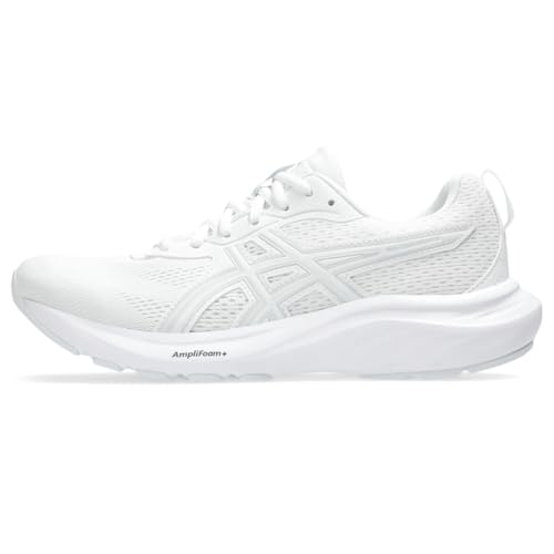 ASICS Women's Gel-Contend 9 Running Shoes, 10, White/Glacier Grey