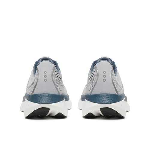 Saucony Men's Ride 18 Sneaker, Cloud/Dusk, 12
