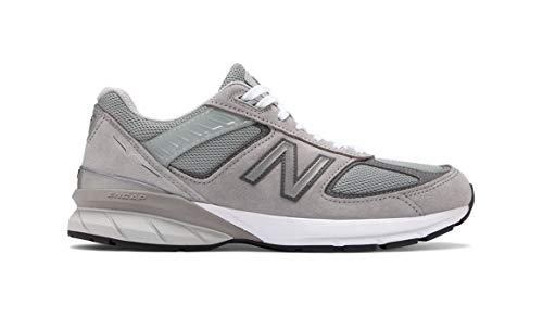 New Balance Men's Made In Us 990 V5 Sneaker, Grey/Castlerock, 7.5 M US