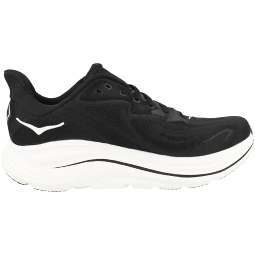 Hoka Men's Clifton 10 Black/White 9.5 Medium - alternate view 3