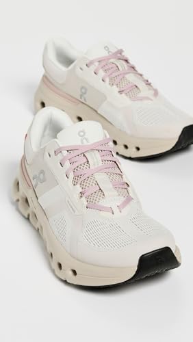 On Women's Cloudrunner 2 Sneakers, Silver/Mauve, 11 Medium US