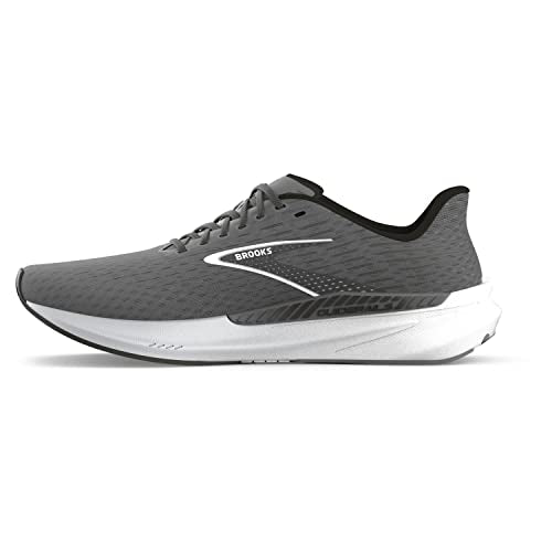 Brooks Men’s Hyperion GTS Supportive Running Shoe - Gunmetal/Black/White - 7 Medium