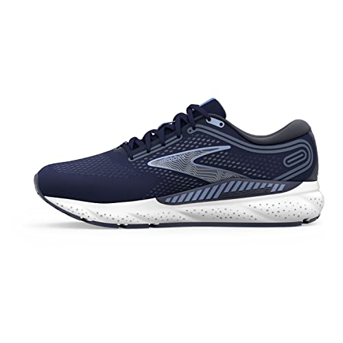 Brooks Men’s Beast GTS 23 Supportive Running Shoe - Peacoat/Blue/White - 8 Medium