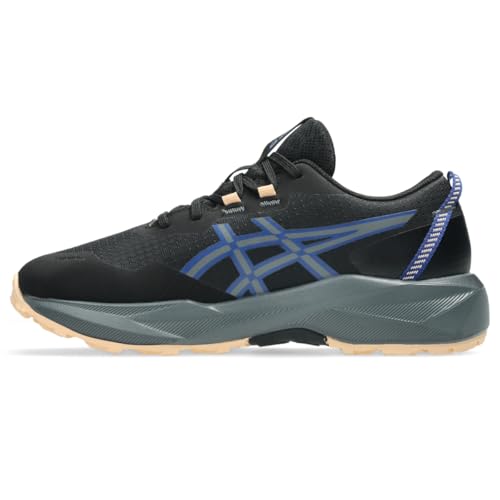 ASICS Kid's PRE Venture 11 Grade School Running Shoes, 6.5, Black/ASICS Blue