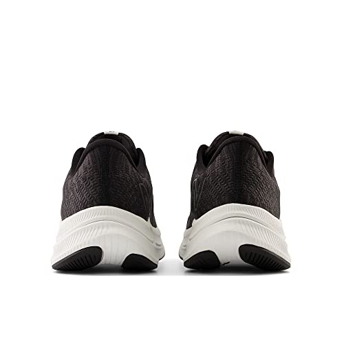 New Balance Men's FuelCell Propel V4 Running Shoe, Black/White, 11 M