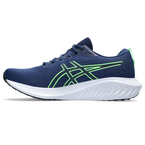 ASICS Men's Gel-Excite 10 Running Shoes, 11.5, Blue Expanse/Lime Burst