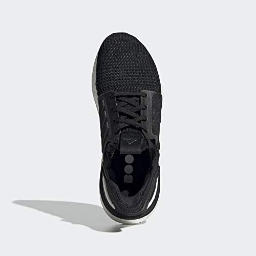 adidas Women's Ultraboost 19, Black/Grey/Solar Orange, 5.5