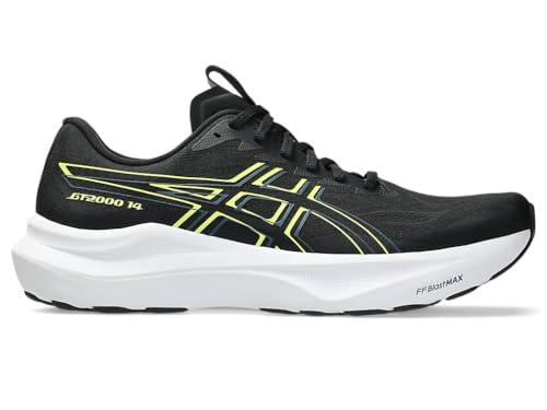 ASICS Women's Gt-2000 14 TokyoSneaker, Black Citron, 13 US
