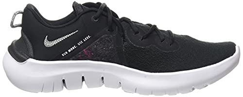Nike Men's Flex 2021 Running Shoe (10, Black/Dark Smoke Grey/White, Numeric_10)