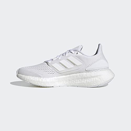 adidas Women's Pureboost 22 Running Shoe, White/White/Crystal White, 7.5